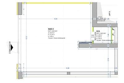 Spațiu comercial, 45.7 mp în Torontalului