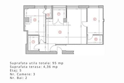 Herastrau, apartament de vanzare Mobilat si utilat - 9