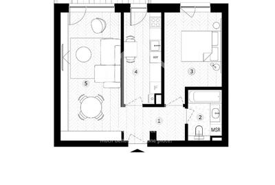 Ap. cu 2 camere, etaj intermediar, 53 mp utili| zona Lacul lui Binder - 4
