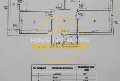 Apartament cu 3 camere/ Etajul 1/ 71mp/ zona Mircea cel Batran - 8