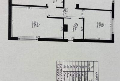 Apartament 3 camere, parter, Calea Lipovei - 12