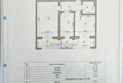 Apartament 2 camere, 400 m de metrou Aparatori, mobilat si utilat - 8