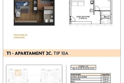 Aparatorii Patriei - Apartament 2 camere - 5