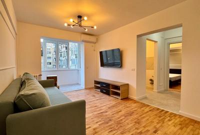 Apartament cu 3 camere semidecomandat, mobilat în Vasile Pârvan