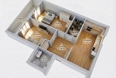 De vanzare apartament dublu, confort dublu. Bdul. Unirii - Bacau - 14