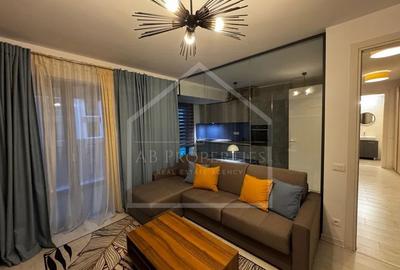 Apartament cu 2 camere semidecomandat, mobilat în Pipera
