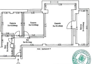 Apartament de vânzare 3 camere – Centru Mamaia Butoaie – 130.000 Euro