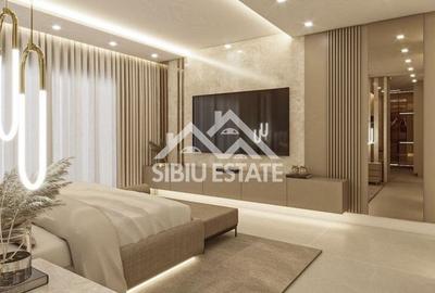 Penthouse Sibiu 4 camere, 2 bai terasa mare vedere panoramica - 4