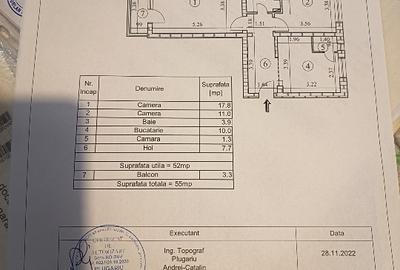 Apartament cu 2 camere decomandat - 13