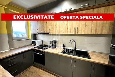 Apartament cu 2 camere semidecomandat, mobilat în Florești
