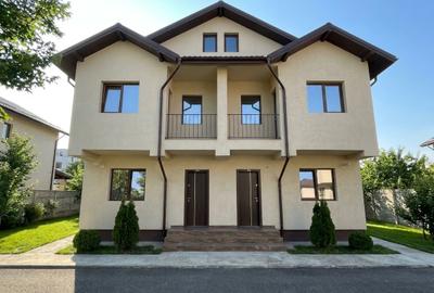 Casa individuala cuplata cu mansarda locuibila, 4 camere, STB - 13