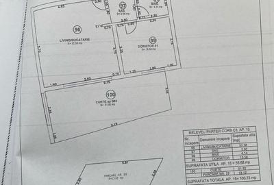 Balcescu-apartament cu 2 camere-56 mp-parter/2- bl 2019-cu 34 mp gradina-159000 - 2
