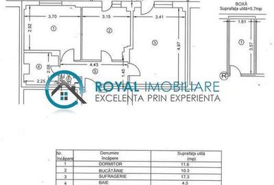 Royal Imobiliare - Vanzare apartament 2 camere, zona Ultracentral - 12