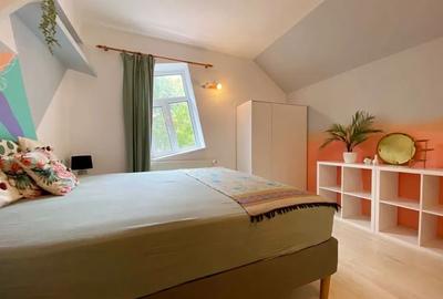 Aviației Închiriez casa P+M 3 cam  100 mp plus grădina 400 mp - 1