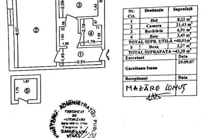 Apartament 1 cameră – zona AFI Cotroceni / Metrou Orizont - Utilat si Mobilat - 5