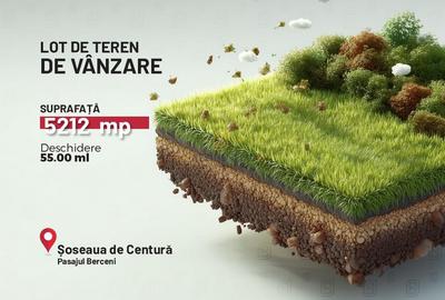 Teren Popesti-Leordeni  - Soseaua de centura  5212 mp cu deschidere 55 ml - 1