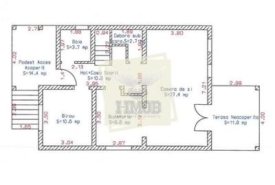 Casa moderna cu 5 camere 3 bai si teren 427 mp in Cisnadie - 17