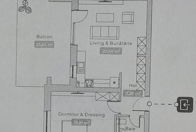 Apartament superb cu 2 Camere si terasa generoasa - Iancu Nicolae - 15