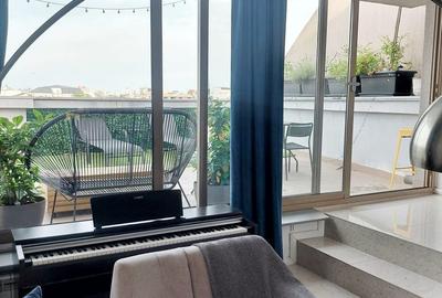 Apartament de 3 camere, Piata Romana, bloc nou boutique, 2 balcoane, terasă - 13