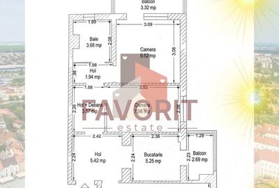 3 camere | etaj 2 | centrala proprie | renovat | zona excelenta | - 16