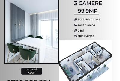 Adamant Towers | 3 camere | tip 3B  | 100mp |Sos Nicolina nr.54 Iasi - 17