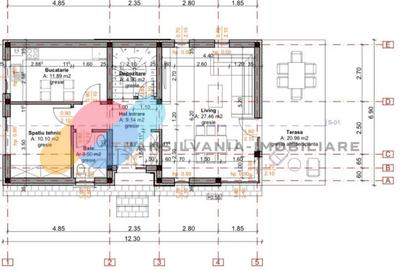 Casă individuală P+1+M cu 5 dormitoare – zona liniștită, Chinteni - 14