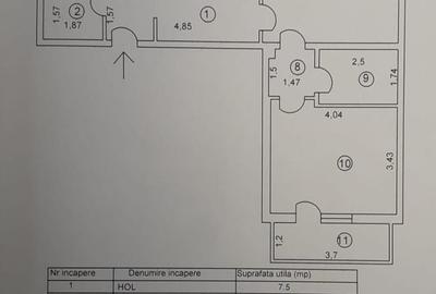 Apartament 3 camere  / 83 mp / zona Liceul Naval