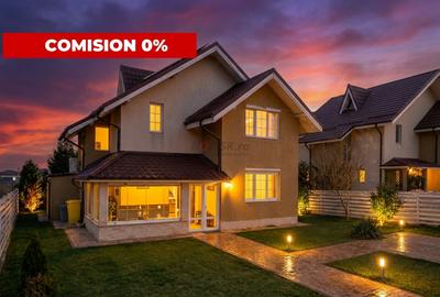 Casă individuală cu 4 camere în Domnești