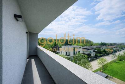 Apartament cu 3 camere nedecomandat, mobilat în Băneasa