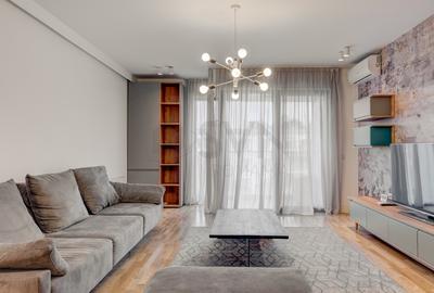 Apartament cu 2 camere semidecomandat, mobilat în Barbu Văcărescu