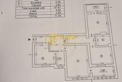 Apartament 3 camere,decomandat,2 băi,Valea Lupului,lângă Primărie - 10
