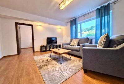 Apartament cu 2 camere semidecomandat, mobilat în Băneasa