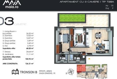 Apartament 3 Camere Premium | Calea Craiovei | Ultracentral - 4