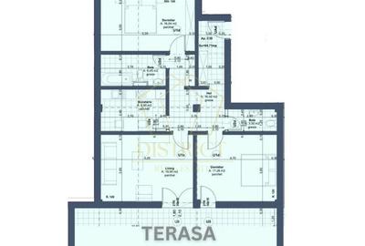 Apartament deosebit cu 3 camere | Terasa 66mp | Lipovei - 9