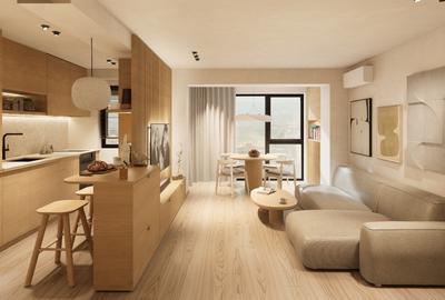 Apartament cu 2 camere decomandat, mobilat în Parcul Circului