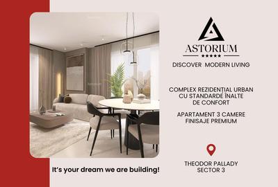 Apartament cu 3 camere decomandat în Theodor Pallady