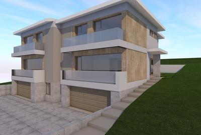 Casa noua tip duplex S+P+E, teren 430 mp,  zona Odobesti, Iris