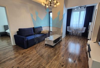 Apartament cu 2 camere semidecomandat, mobilat în P-ța Muncii