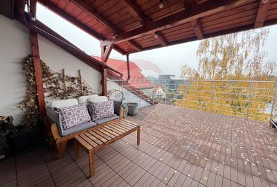 Penthouse cu 5 camere si terasa cu view de inchiriat in Grigorescu - 1