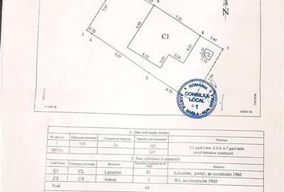 Casa 43 mp, teren 127 mp, deschidere 8 m, Radu Negru-Buzaului - 1