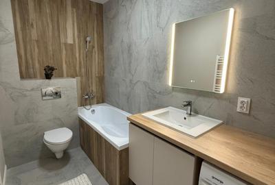 Apartament 3 camere, mobilat modern 56 mp – Florești, zona Terra, bloc nou - 17