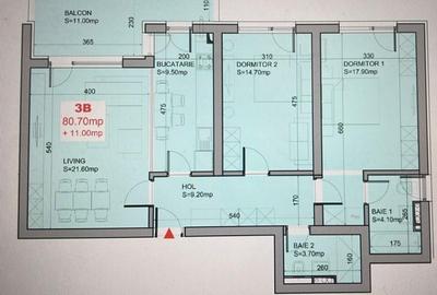 Apartament 3 camere Nusco City - Metrou Aurel Vlaicu - Promenada Mall - 12