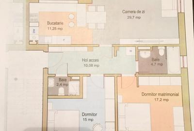 Apartament 3 camere 100mp, bloc boutique nou, constructie solida, zona linistita - 18