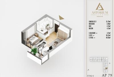 Garsonieră Premium în Ansamblu Rezidențial Nou | Finisaje de Lux | Comision 0% - 3