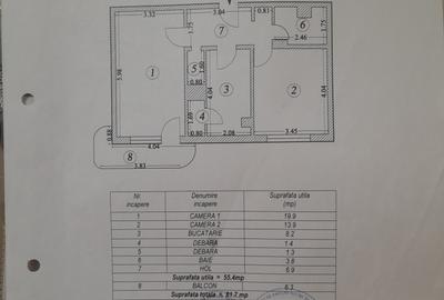 Apartament 2 camere renovat bloc cu lift si loc de parcare - 8