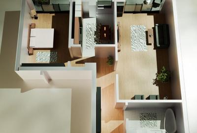 Tomis Nord - Vanzare apartament decomandat cu 2 camere,  bloc nou. - 7