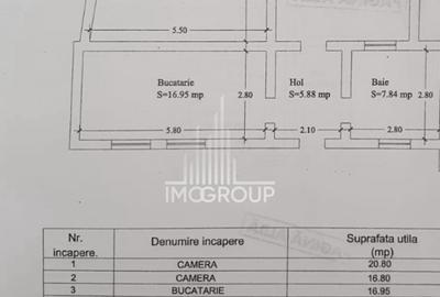 Apartament la curte comuna | cota teren 180mp | zona strazii Traian - 8