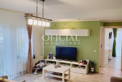 Apartament cu 3 camere semidecomandat, mobilat în Florești