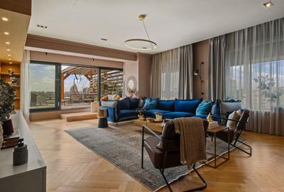 Penthouse cu 5 camere, mobilat în Floreasca