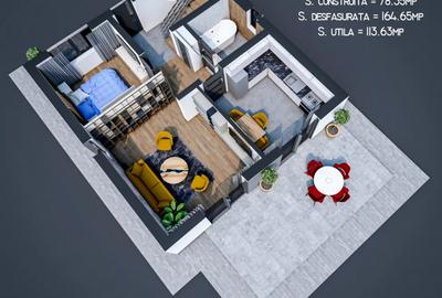 CASA CU 5 CAMERE, CAPAT CUG-VALEA ADANCA - 10